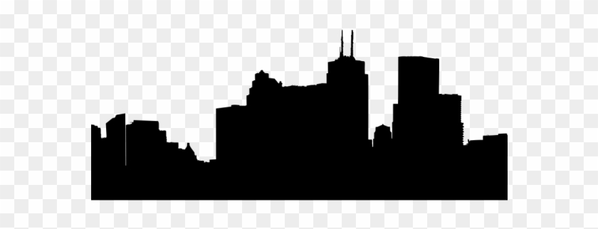 Sweet Looking Toronto Skyline Clipart Television Silhouette - Toronto #1401280