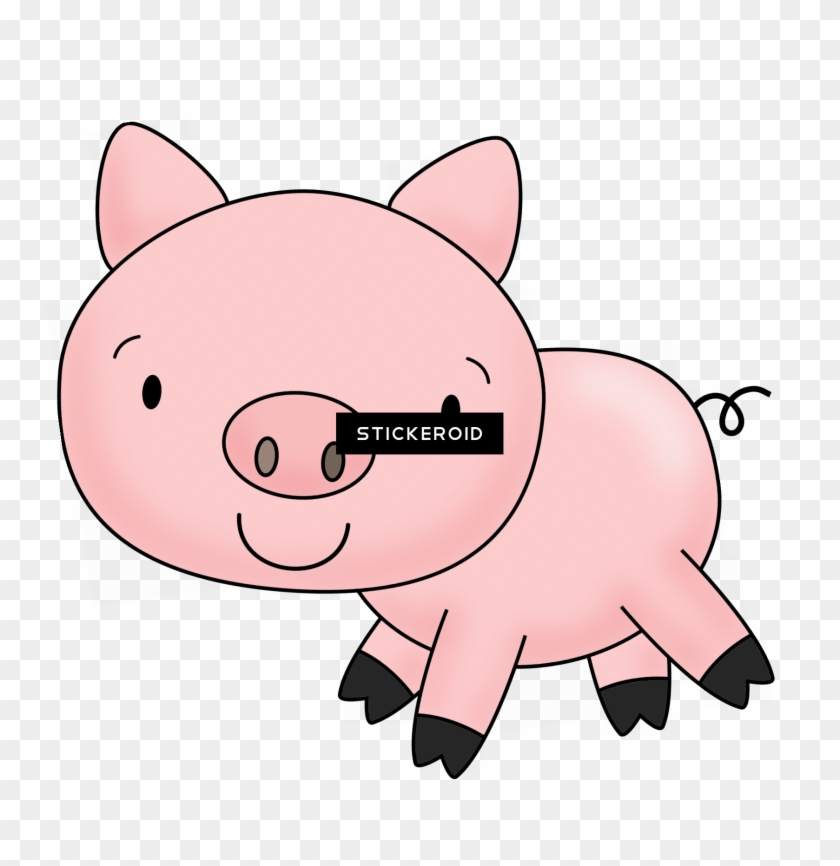 Pig - Cartoon #1401614