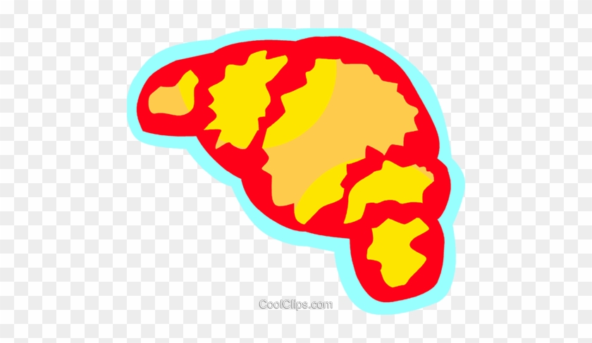 Croissants Royalty Free Vector Clip Art Illustration - Croissants Royalty Free Vector Clip Art Illustration #1402398