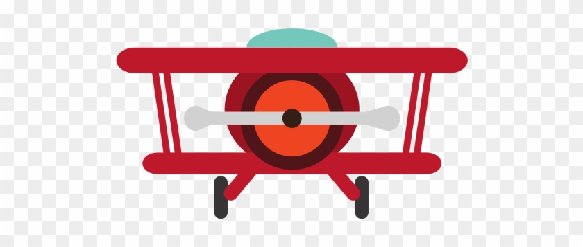 Airplane Icon - Cartoon Plane Front View #1402450