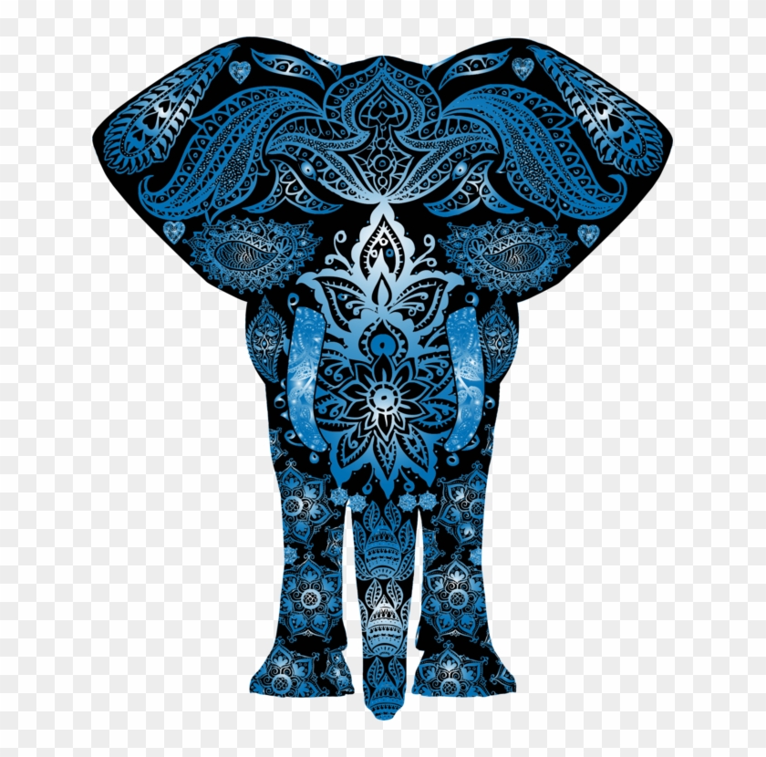All Photo Png Clipart - Colorful Elephant #1403009