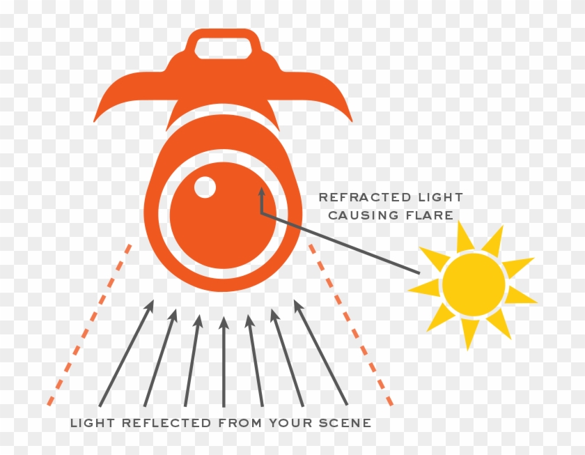 This Happens When Your Subject Is Backlit And You Are - Graphic Design #1403044