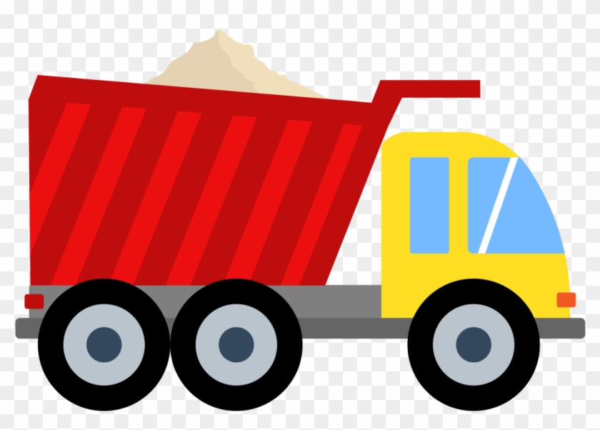 Clip Dump Truck Clipart - Cartoon Dump Truck Png #1403192