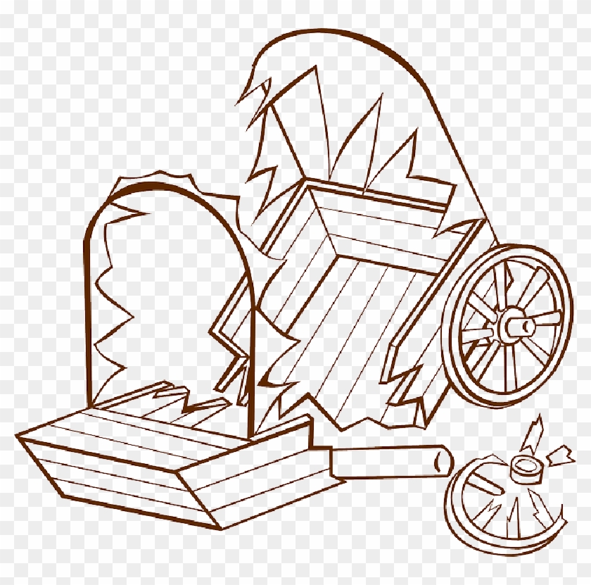 Graphic Stock Wagon Wheels Clipart - Caravan Clip Art #1403409