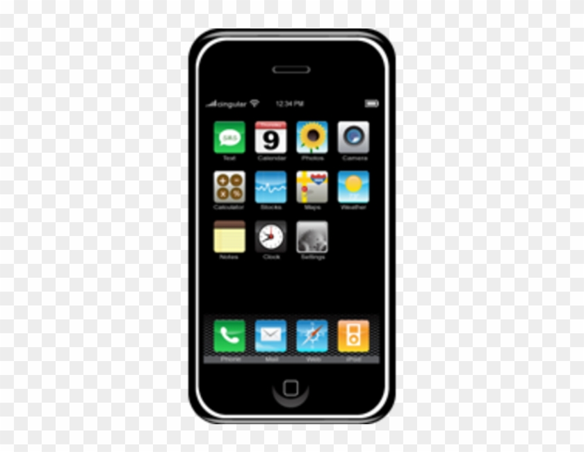 Clip Art Library Library Cellphone Clipart Cell Phone - Cell Phone Clipart Png #1403873
