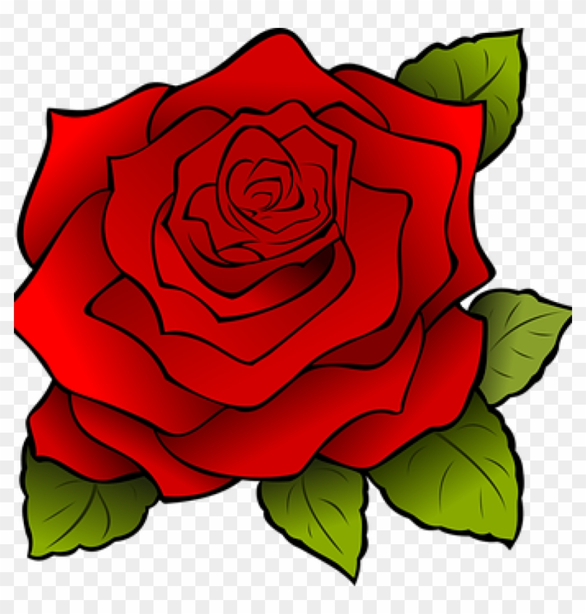 Rose Graphics Free Flowers Vector Graphics Pixabay - Roses Clipart #1404390