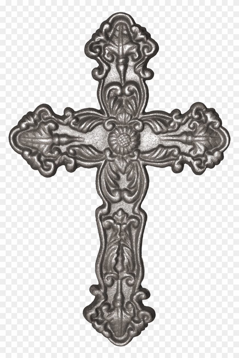 Queen Elizabeth Cross Item - Cross And Flowers Drawings #1404454
