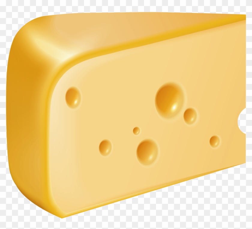Piece Of Cheese Png Clip Art - Piece Of Cheese Png Clip Art #1404845
