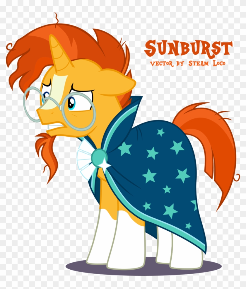 Rutgernl, Messy Mane, Safe, Simple Background, Solo, - Mlp Sunburst Vector #1404965
