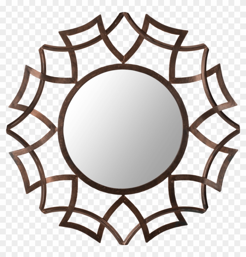 Safavieh Mir4008b Inca Sunburst Mirror, Copper Bronze #1404975