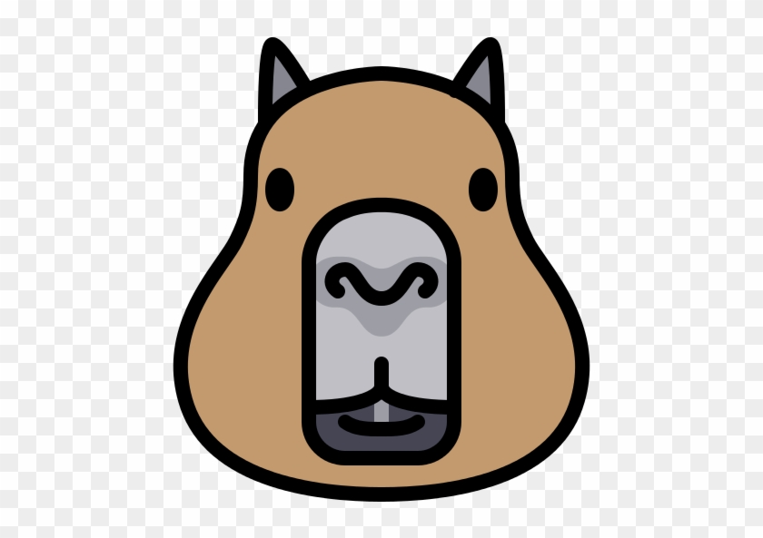 Beaver Png File - Capybara Vector #1406078