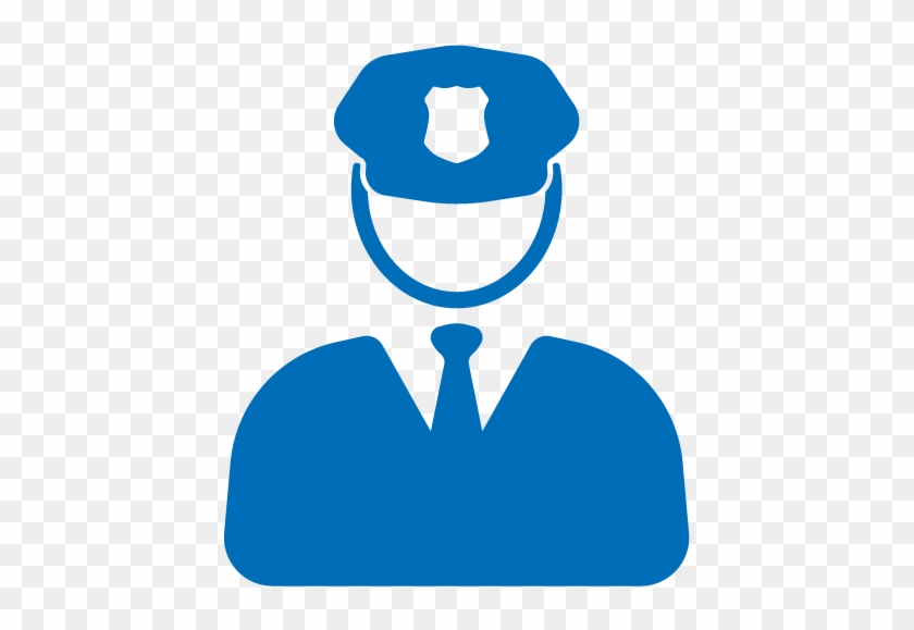 Icon Of A Officer - ไอคอน ไม่มี พื้น หลัง #1406484