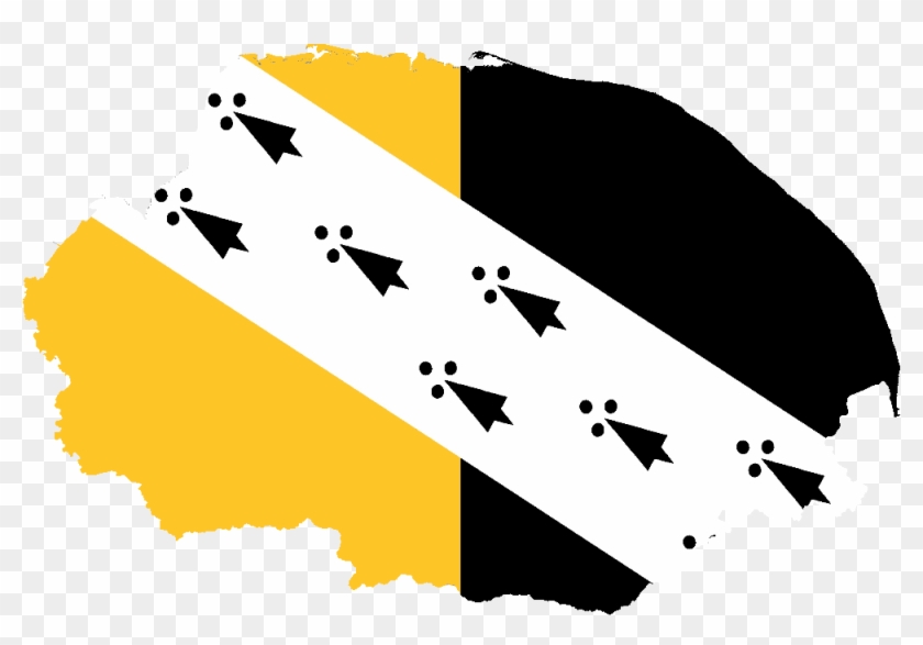 The County Flag Is Promoted Here - Norfolk County Flag 5ft X 3ft Banner #1406843