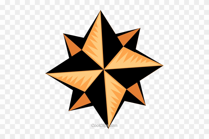 Star Design Royalty Free Vector Clip Art Illustration - Quilt #1407052