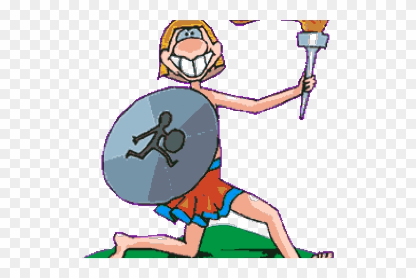 Greece Clipart Greek Polis - Ancient Greek Olympics Gif #1407491
