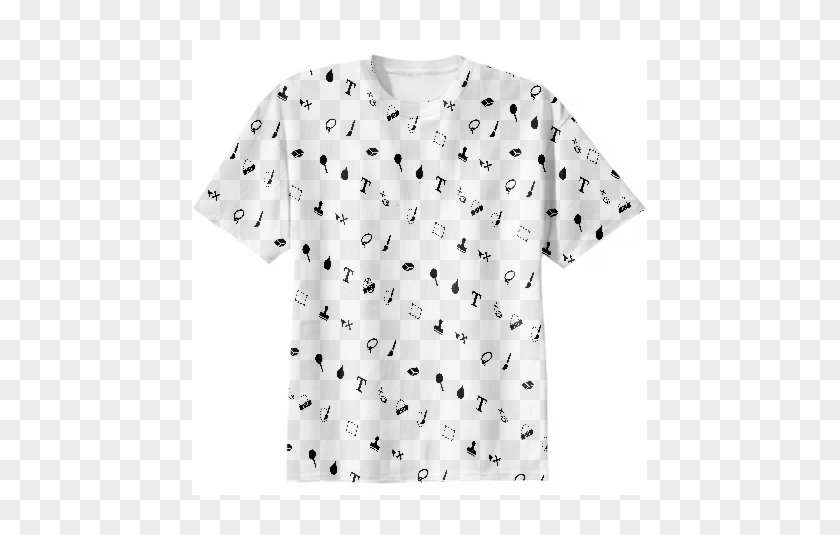 Shop Brushes Cotton By Paom Print All - Beard Meter T Shirt #1407573