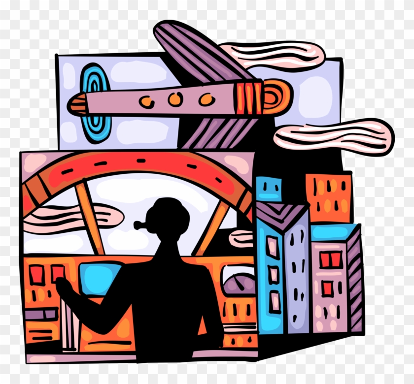 Air Traffic Control Clipart - Cartoon #1408151