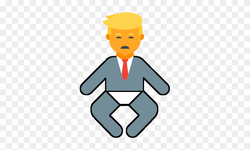 You Are The President In The Game “president Man-baby” - Clip Art #1408478