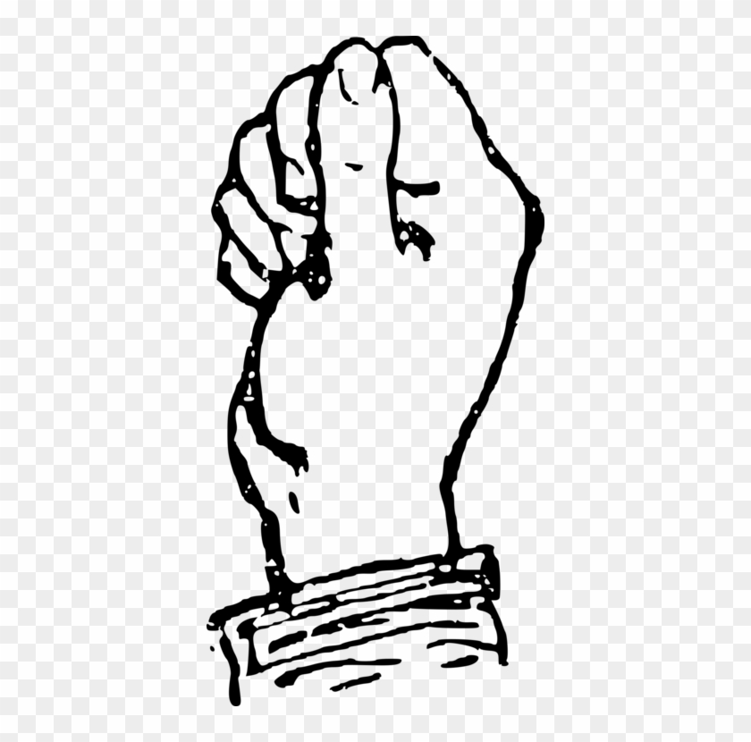American Sign Language Coloring Book Deaf Culture - Mano Con Cartas Vector #1408519