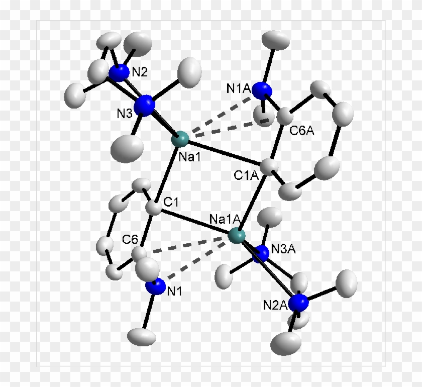Molecular Structure Of 3 With Selective Atom Labelling - Atom #1408701