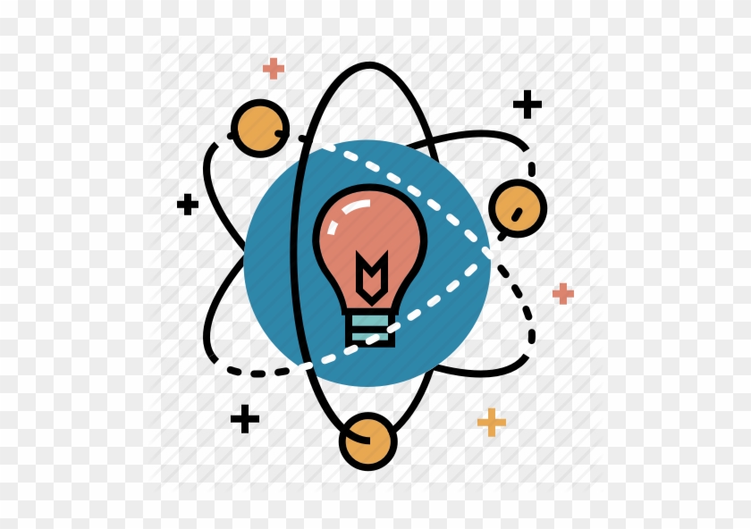 Atom Clipart Science Technology - Atoms Cartoon Png #1408734