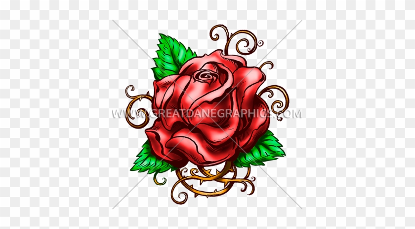 Penguin Snowboarder Tattoo Rose - Art #1408752