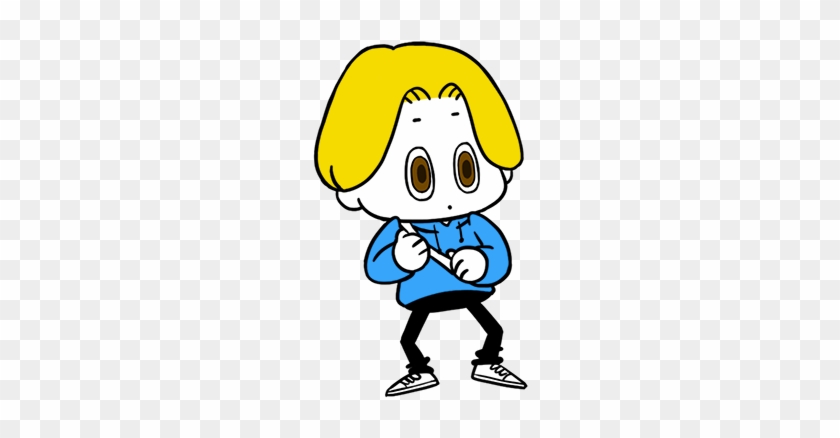 Bella, The Adolescent Ghost Girl Messages Sticker-4 - Cartoon #1409102