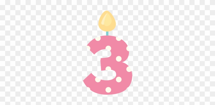 Banner Black And White Stock Girls Birthday Clipart - Numero 3 Png Cumpleaños #1409206