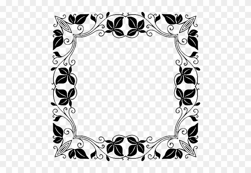 Coloring Pages - Black And White Page Border Design #1409243