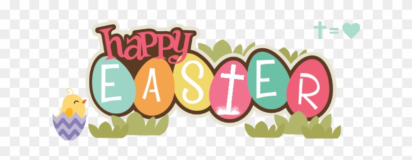 Clipart Black And White Library Brunch Clipart Easter - My Sweetheart Happy Easter #1409315