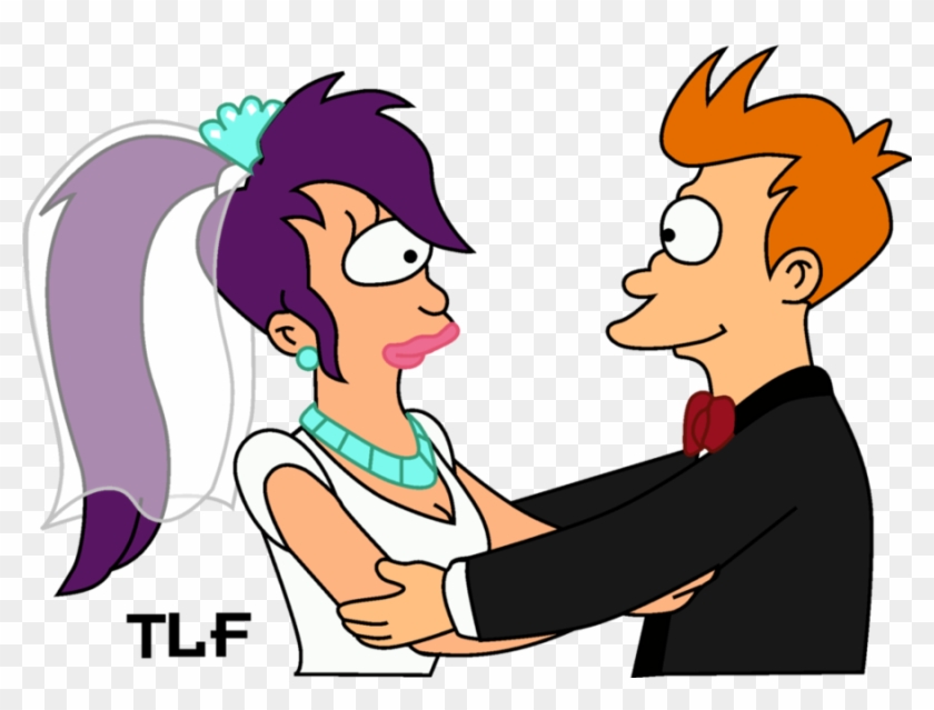 Futurama Clipart Frye - Leela #1409464