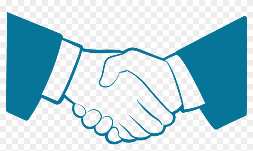 Download Handshake Black And White Clipart Handshake - Shake Hands Clipart Black And White #1409769
