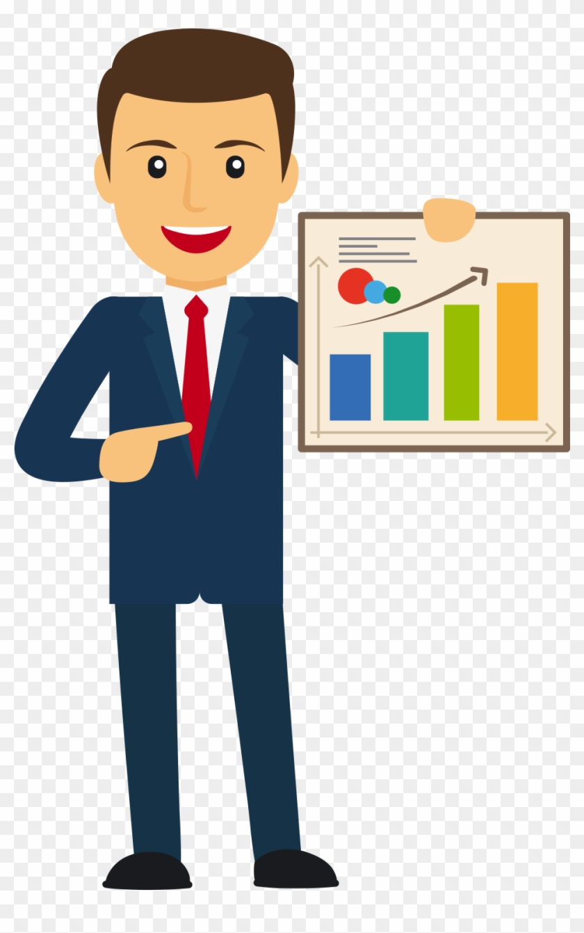 A Man Clip Art - Jefe De Empresa Animado #1409929