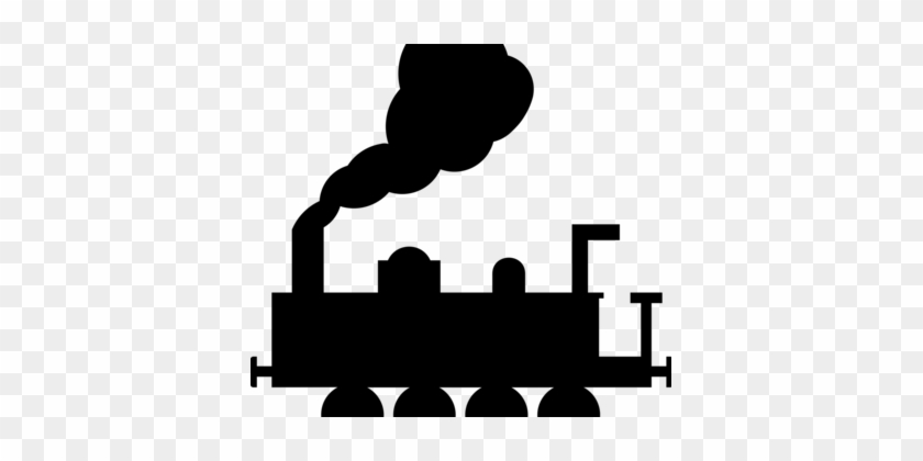 Train Rail Transport Track Steam Locomotive Computer - Señales De Transito Tren #1410248
