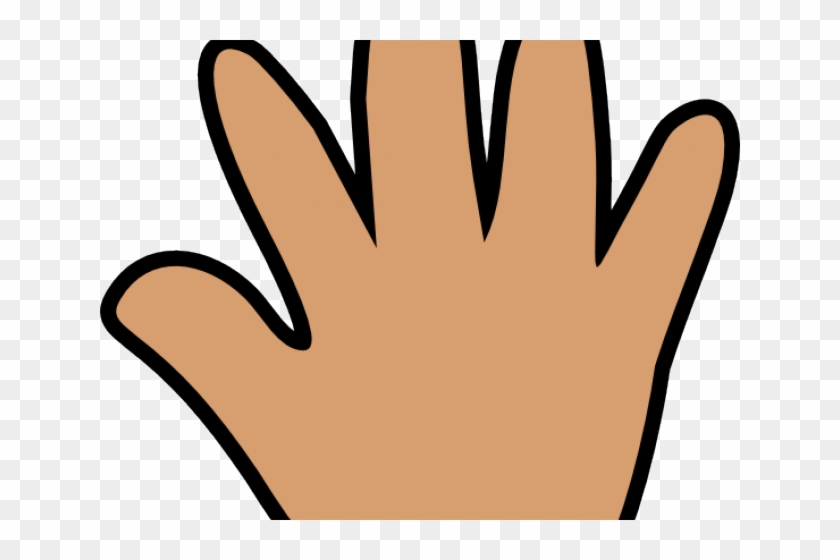 Fingers Clipart Large Hand - Five Fingers Clipart #1410942