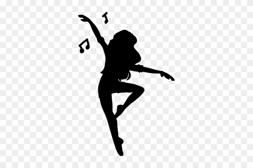 Mulheres Dancando - Hip Hop Silhouette Png #1411414