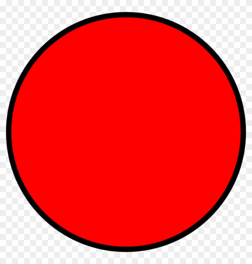 Red Circle Clip Art - Red Circle Clip Art #219234