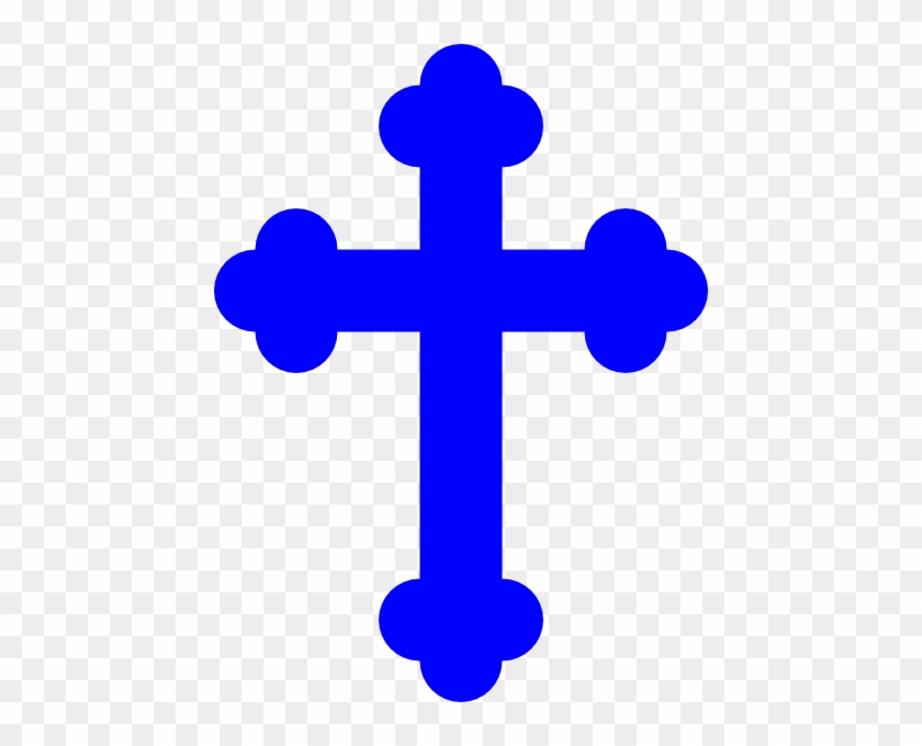 Original Png Clip Art File Royal Blue Cross Svg Images - Blue Cross Clipart #219312