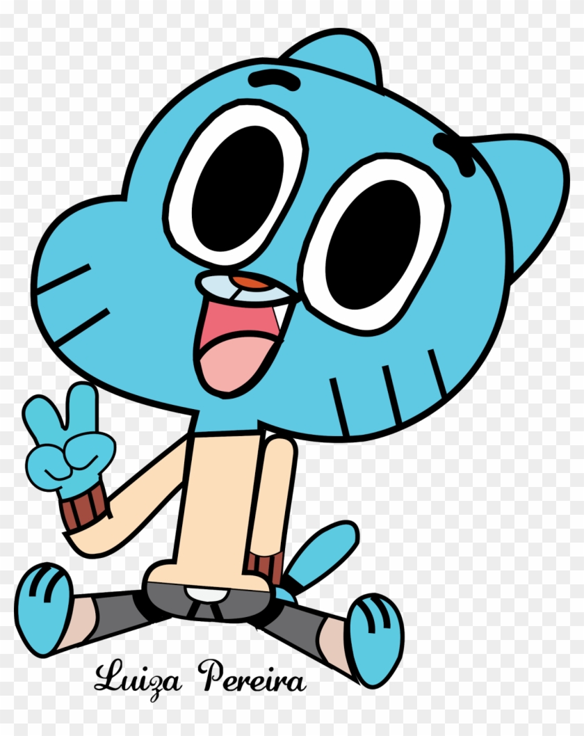 Neste Vídeo, A Luíza Pereira, Que Tem 11 Anos E Estuda - Amazing World Of Gumball #219727