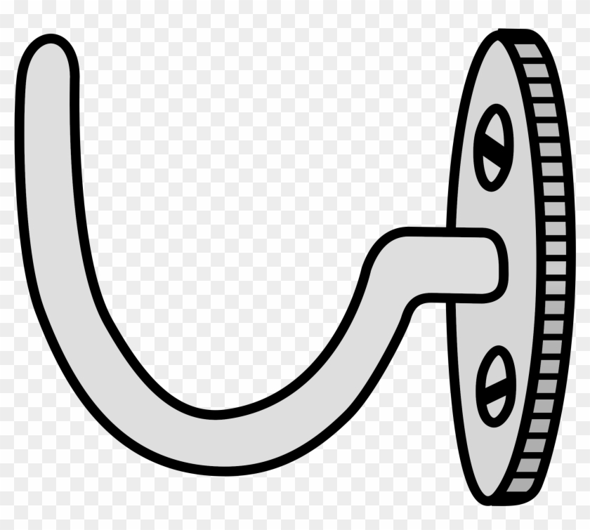Clipart Hook Coloured - Clip Art #219832