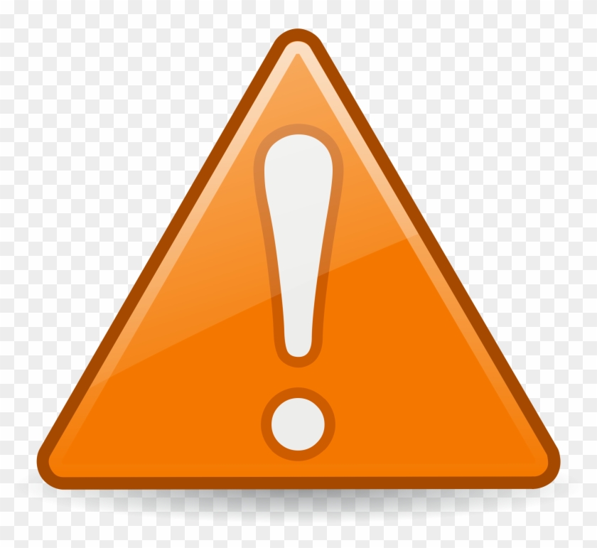 Warning Sign Clip Art Transparent - Attention #220137