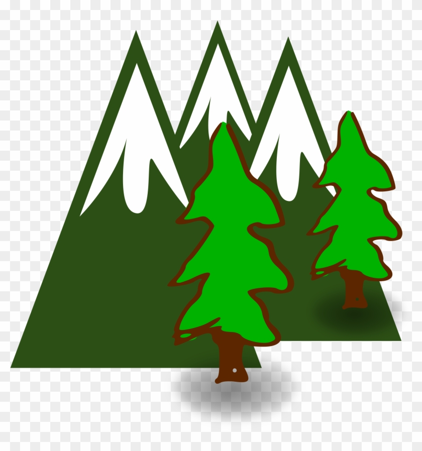 Mountains Clipart - Green Mountain Clip Art #220311