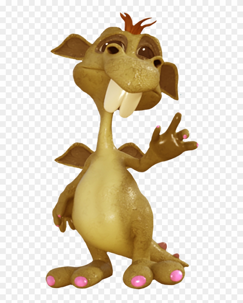 Cute Dragon Purple - Cartoon #220330