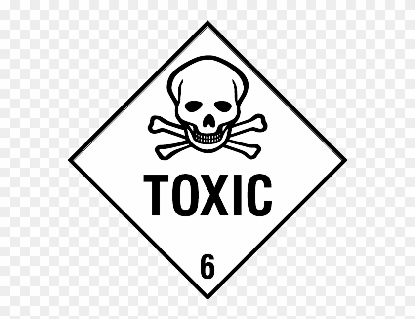 Toxic 6 Sign - Toxic Signs #220776