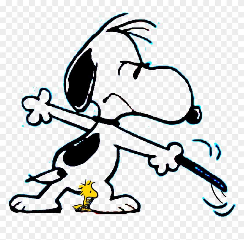 Snoopy Defending His Little Friend From Danger By Bradsnoopy97 - Comics #220785