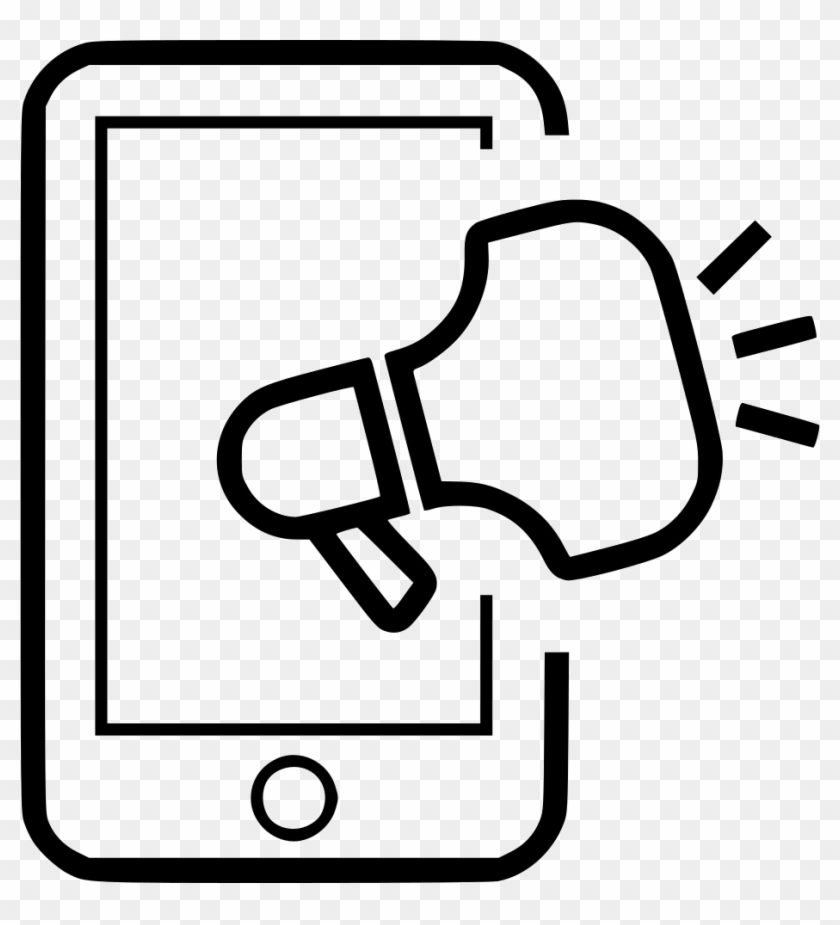 Ads Mobile Speaker Comments - Scalable Vector Graphics #220817