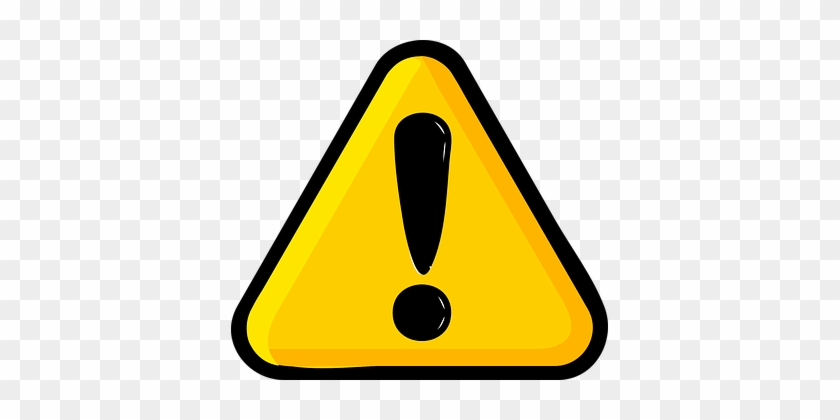 Attention Exclamation Mark Sign Caution Da - Attention Png #220847