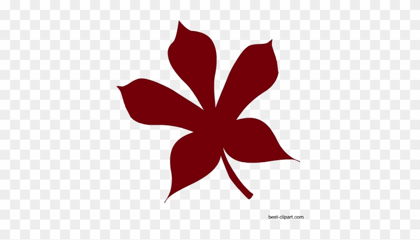 Free Red Leaf Clip Art Image In Png Format - Clip Art #220901