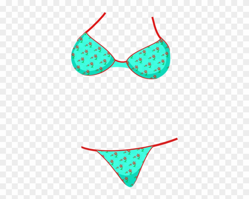 Free Vector Bikini Clip Art - Free Vector Bikini Clip Art #221036
