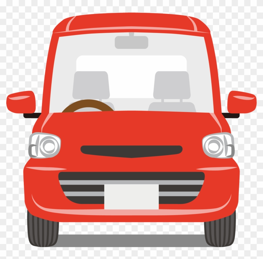 Red Family Car Png Clipart - Mom Driving Clipart #221109